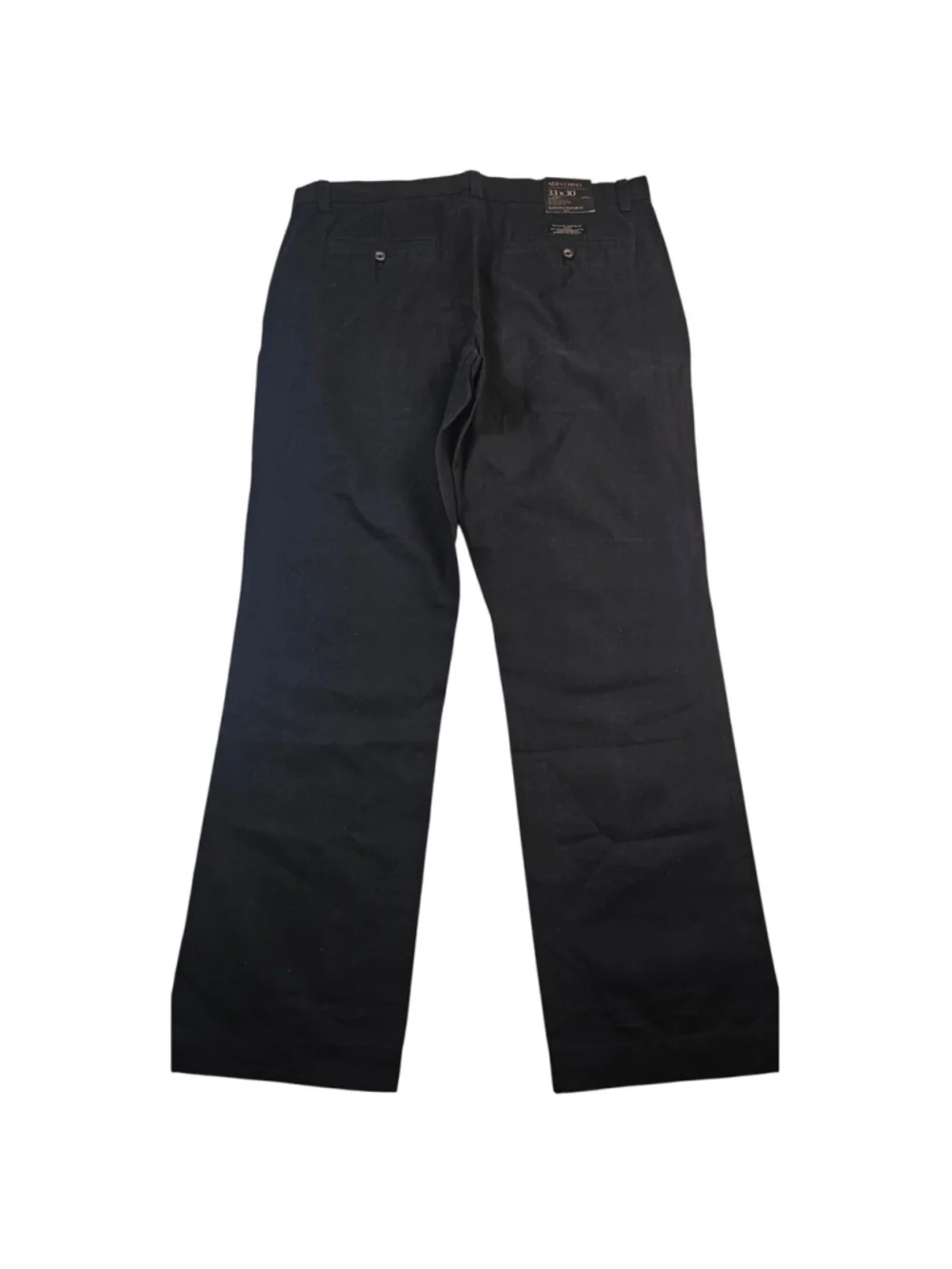 NWT 33x30 BR Aiden chino black slim leg career work slacks pants casual preppy